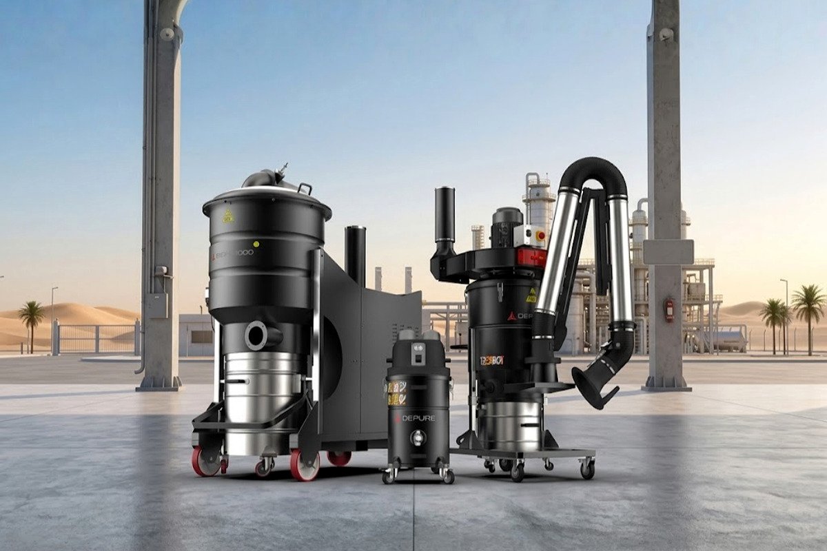 industrial vacuum cleaner for explosive dust environments